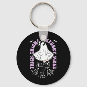 Llavero Tighs Spooky Vibes Cute Fantasma Halloween Bats Bo