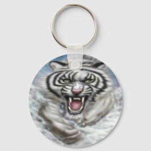 Llavero Tigre Blanco- Keychain/Schlüsselanhänger