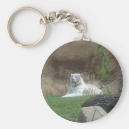 Llavero Tigre blanco peregrino