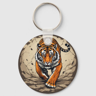 Llavero Tigre de carga poderoso