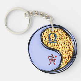 Llavero Tigre de Libra y Fuego