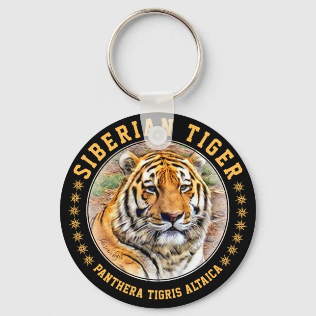 Llavero tigre de Siberia (Anverso)