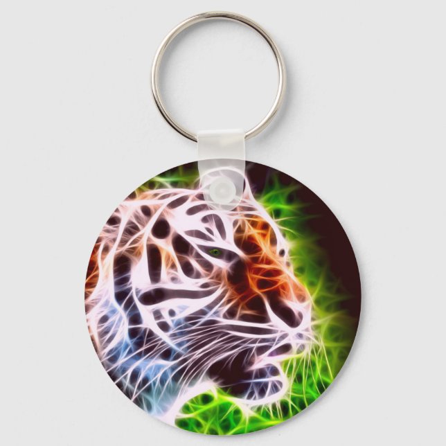 Llavero Tigre Elemental (Anverso)