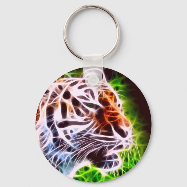 Llavero Tigre Elemental (Anverso)