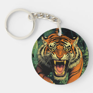 Llavero Tigre en selva