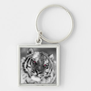 Llavero Tigre Ojo Rosa
