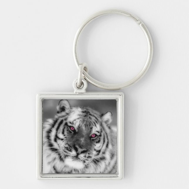 Llavero Tigre Ojo Rosa (Frente)