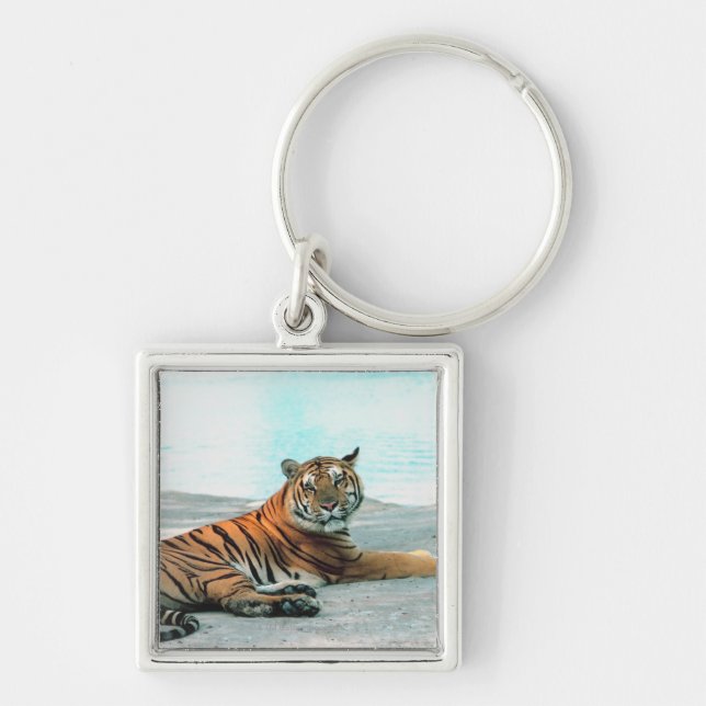 Llavero Tigre por el río (Frente)