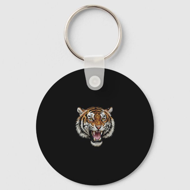 Llavero Tigre Rugiente (Anverso)