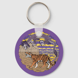 Llavero Tigre y Dragón