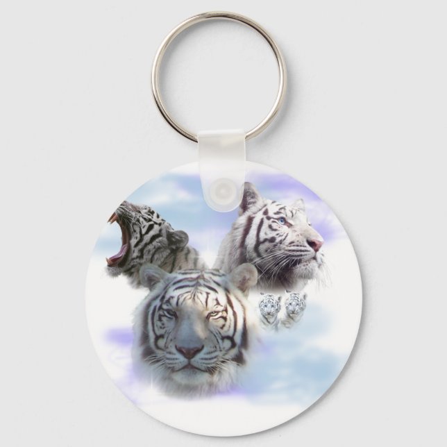 Llavero Tigres blancos (Anverso)