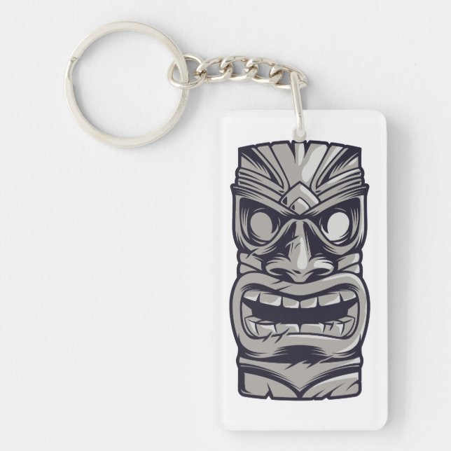 Llavero Tiki Mask Chill (Frente)