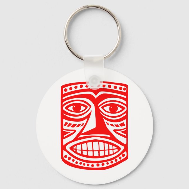 Llavero Tiki Toby - Rojo (Anverso)