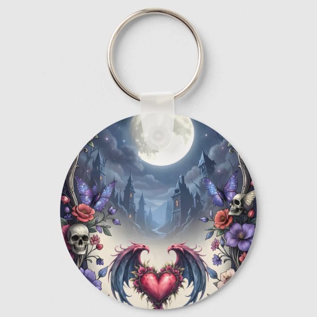 Llavero Till Death & Moonlight Bind Us.  (Reverso )