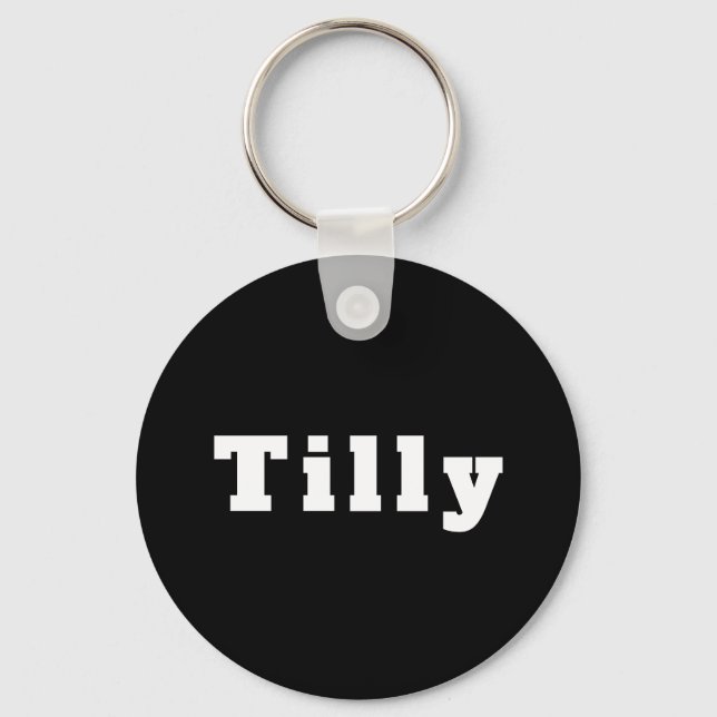 Llavero Tilly (Anverso)