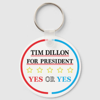Llavero Tim Dillon Por La Campaña Presidencial Merch