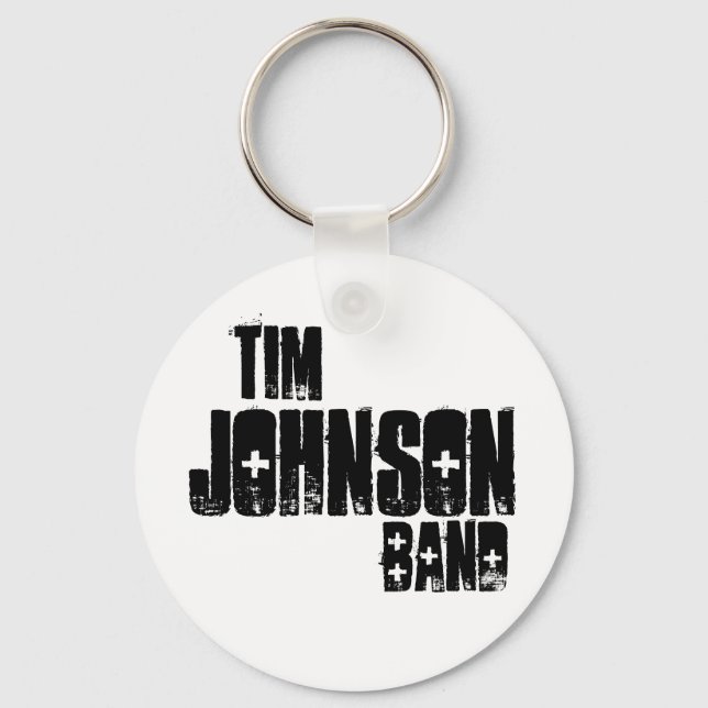 Llavero Tim Johnson Band Keychain (Anverso)