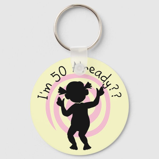 Llavero Time Warp 50 ya camisetas y regalos (Anverso)