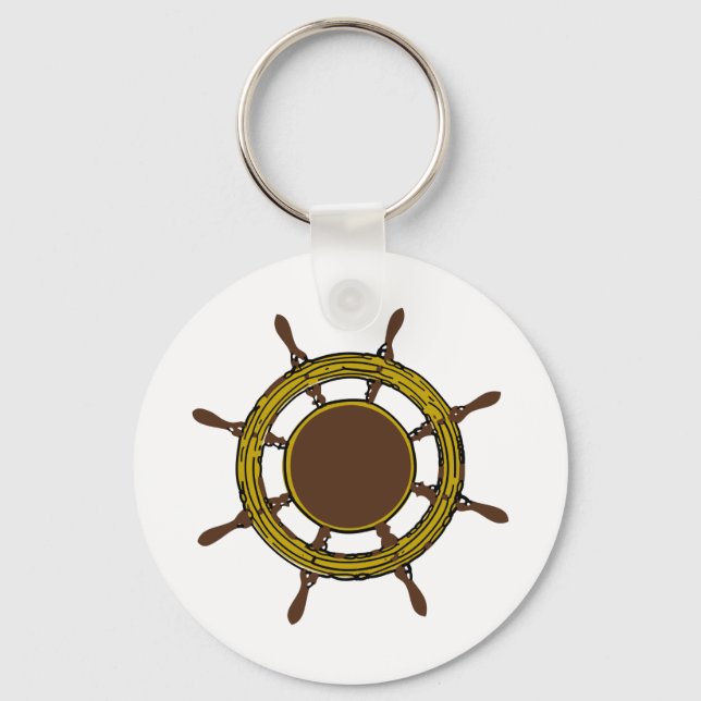 Llavero Timón del barco (Anverso)
