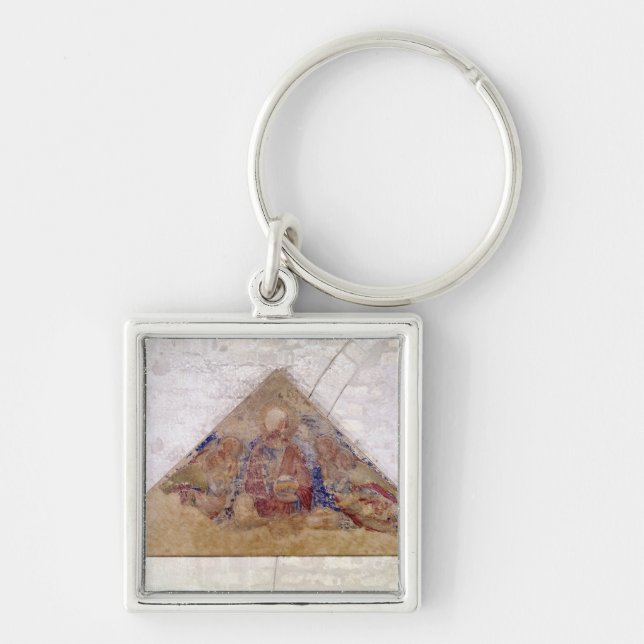 Llavero Tímpano que representa la bendición del salvador, (Frente)