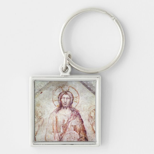 Llavero Tímpano que representa la bendición del salvador, (Frente)