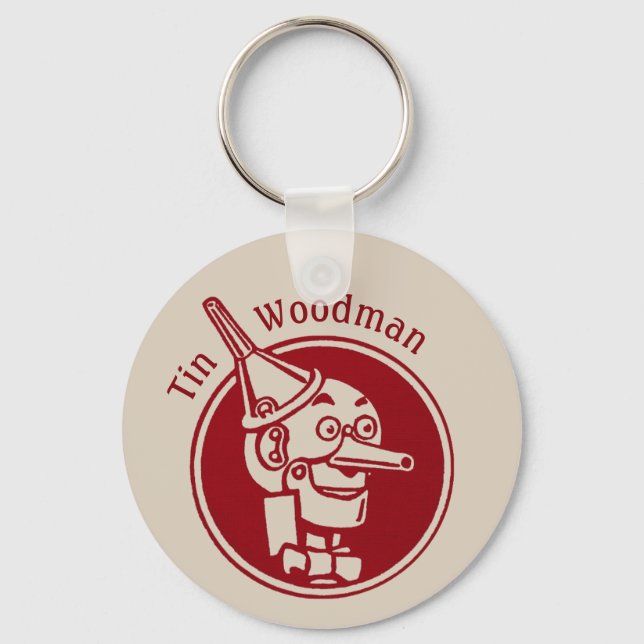 Llavero Tin Woodman (Tin Man) Face CC0901 Maravilloso asis (Anverso)