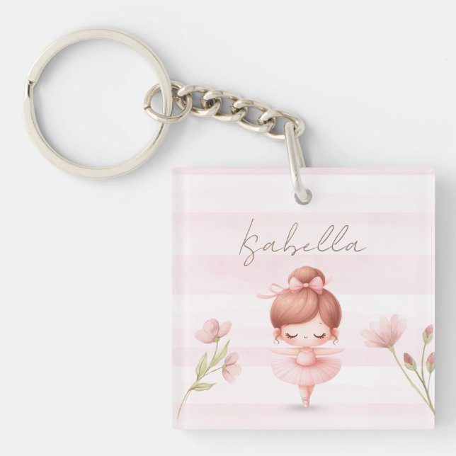 Llavero Tiny Twirls – Ballerina  (Frente)