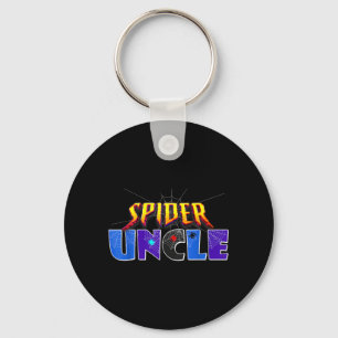 Llavero Tío Araña Diseño Día del Padre Familia Combinada