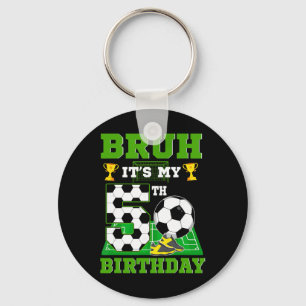 Llavero Tío Es Mi Cumpleaños Número 5 Tema De Fútbol Para 