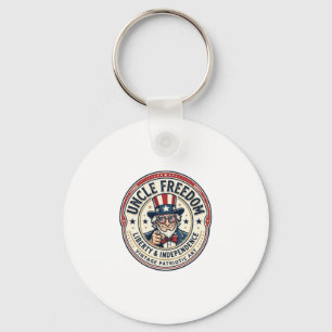 Llavero Tío Libertad Patriótico Tío Sam Personaje Fundador
