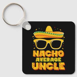 Llavero Tío no promedio Cinco De Mayo Familia coincidente