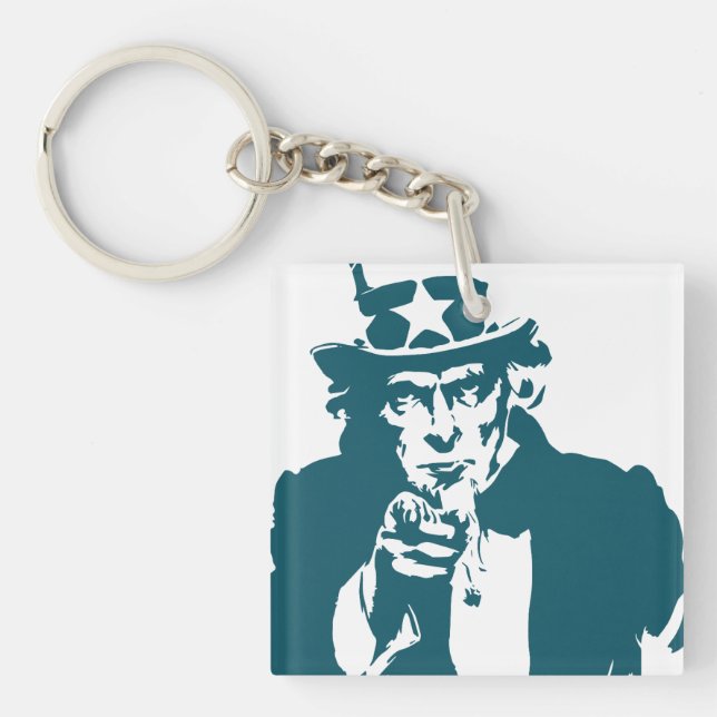 Llavero Tío Sam Acrylic Keychain (Frente)
