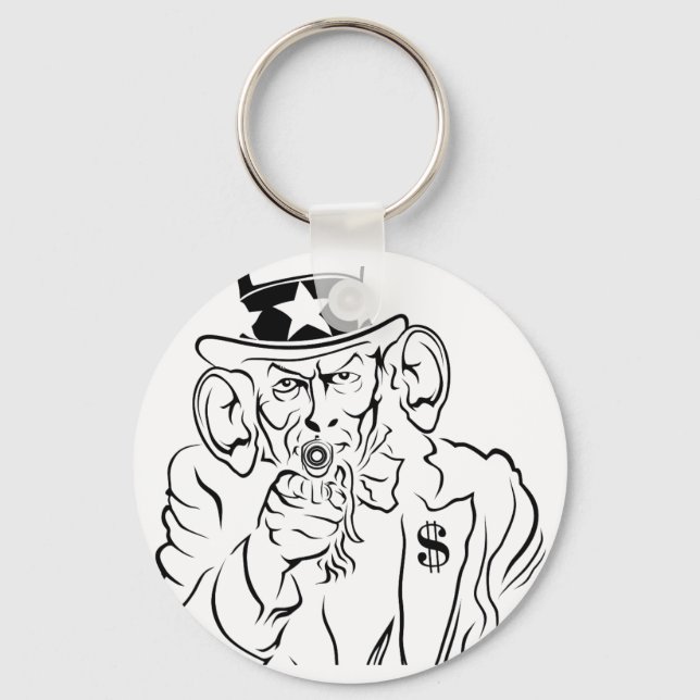 Llavero Tío Sam Keychain (Anverso)