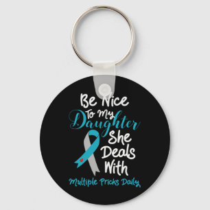 Llavero Tipo 1 Mamá T1d Papá Diabetes Awareness Mes Multip