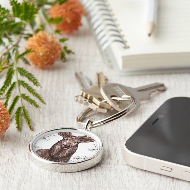 Llavero tipo chapa (Lado)