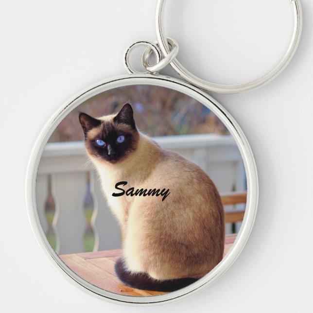 Llavero tipo chapa (Frente)