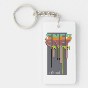 Llavero Tipo de personalidad de ENFP, MBTI es el campeón y