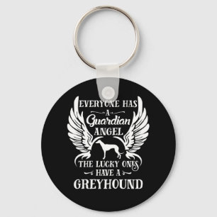 Llavero Tipografía de ángel de guardián de Greyhound
