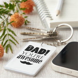 Llavero ¡Tipografía minimalista para el Día del Padre!