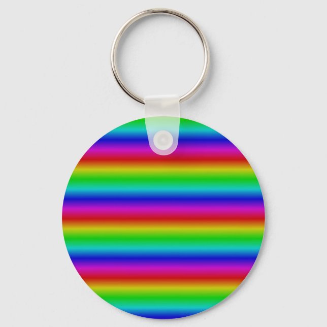 Llavero Tiras arco iris - Patrón (Anverso)