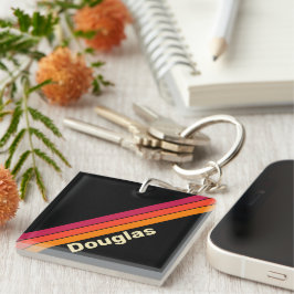 Llavero Tiras retro VHS con nombre