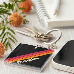 Llavero Tiras retro VHS con nombre