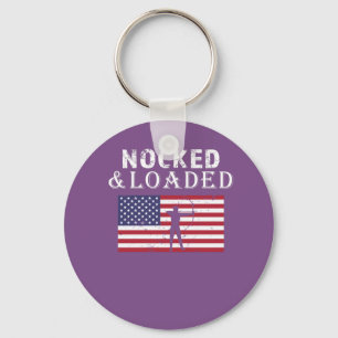 Llavero Tiro al arco impresionante Noked y regalo cargado