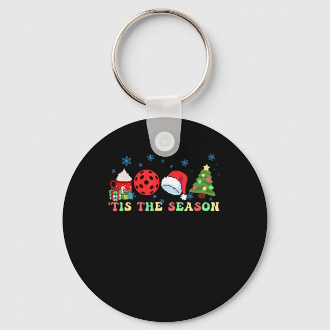 Llavero Tis The Season For Pickleball Iii Modern Aesthetic (Anverso)