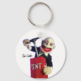 Llavero Títere punk con detonador de TNT