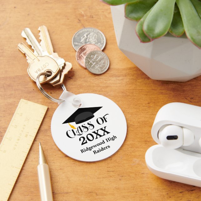 Llavero Título de graduación Nombre de la escuela (Escritorio )