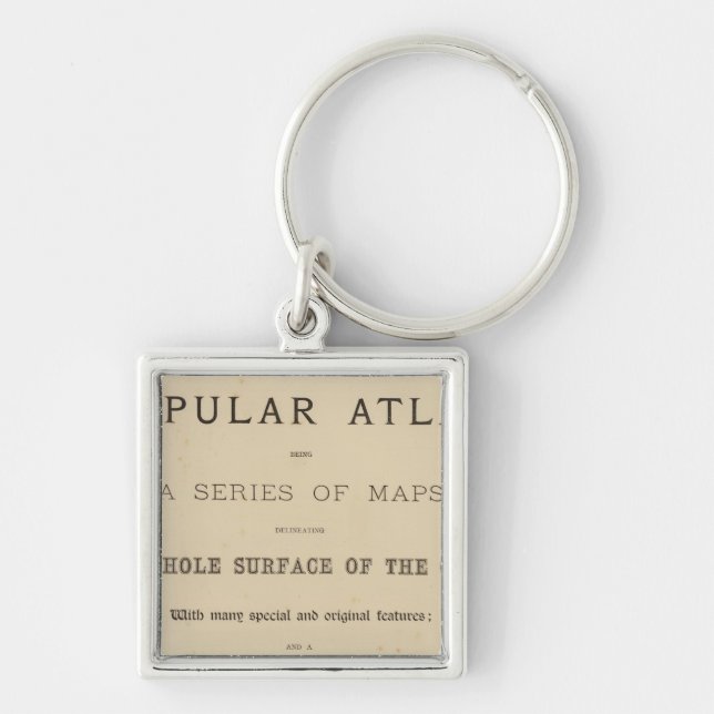 Llavero Titulo popular de las hojas de título (Frente)