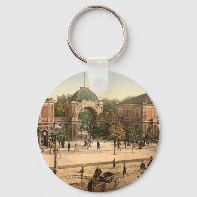 Llavero Tivoli Park Entrance Copenhagen Keychain (Anverso)