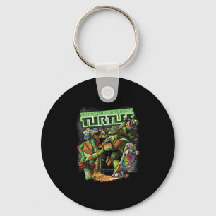 Llavero Tmnt Ninjas Patinaje Neon