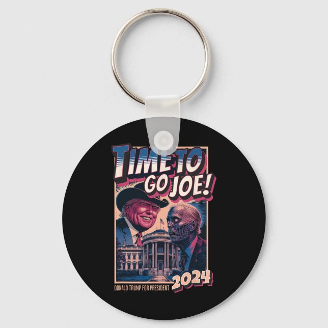 Llavero To Go Joe Divertido Pro Trump 2024  (Anverso)